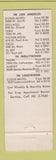 Matchbook Cover - Consolidated Hotels Los Angeles CA