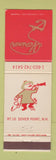 Matchbook Cover - Mariner Dover Point NH