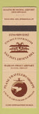 Matchbook Cover - Plane Travelers Shoppe Eugene OR Airport