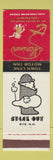 Matchbook Cover Mariner Dover Point NH Steak Out Rye NH Town Lyne Motor Inn WEAR