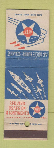 Matchbook Cover - US Air Force Europe Exchange