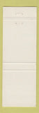 Matchbook Cover - Mount Cranmore Skimobiles North Conway NH YELLOW