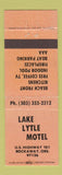 Matchbook Cover - Lake Lytle Motel Rockaway ?OR