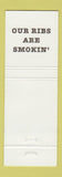 Matchbook Cover - Ruby Tuesday Ashtabula OH