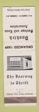 Matchbook Cover - Dunkirk Savings and Loan NY WEAR