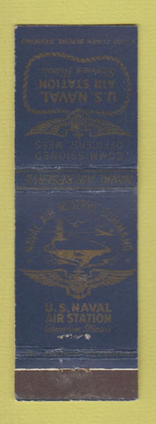 Matchbook Cover - US Naval Air Station Glenview IL WEAR