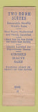 Matchbook Cover - Hotel Stanford New York City WEAR