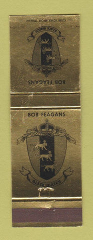 Matchbook Cover - Bob Feagan's Black Watch Steak House Temple City CA