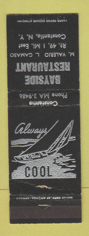 Matchbook Cover - Bayside Restaurant Constantia NY WEAR