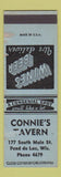 Matchbook Cover - Connie's Tavern Fond Du Lac WI SAMPLE WEAR