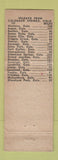 Matchbook Cover - Range View Court Colorado Springs WORN