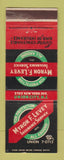 Matchbook Cover - Myron Levey Insurance Union City NJ
