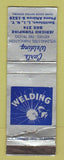 Matchbook Cover - Carl's Welding Smithtown LI NY WEAR