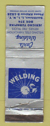 Matchbook Cover - Carl's Welding Smithtown LI NY WEAR