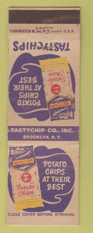 Matchbook Cover - Tasty Potato Chips Brooklyn NY WEAR