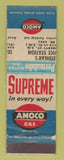 Matchbook Cover - Amoco oil gas  WEAR