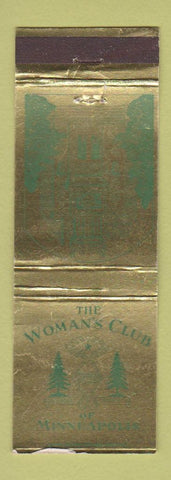 Matchbook Cover - The Woman's Club Minneapolis MN WEAR