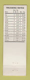 Matchbook Cover - Wilsey Trucking SERvice Selkirk NY Wickes Lumber WEAR