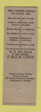 Matchbook Cover - American Cancer Society Birmingham AL