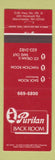 Matchbook Cover - Puritan Back Room Manchester NH