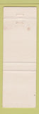 Matchbook Cover - Hosue of Chong Chinese Sarasota FL