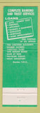 Matchbook Cover - Maxham National Bank Johnstown PA