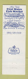 Matchbook Cover - Captain's Restaurant Largo Clearwater FL