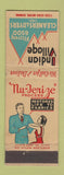 Matchbook Cover - Indian Village Cleaners Dyers