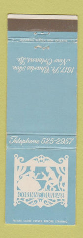 Matchbook Cover - Corinne Dunbar New Orleans LA