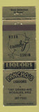 Matchbook Cover - Panchos Liquors Nogales AZ