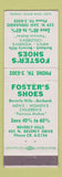 Matchbook Cover - Foster's Shoes Burbank Beverly Hills CA