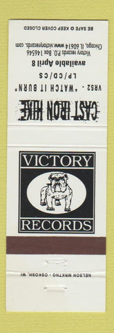 Matchbook Cover - Cast Iron Hike Album Victory Records Chicago IL