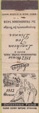 Matchbook Cover - Seiler's Restaurant Framingham Centre MA