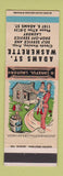 Matchbook Cover - Adams St Washerette Laundry