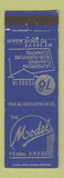 Matchbook Cover - Model Laundry Minneapolis MN