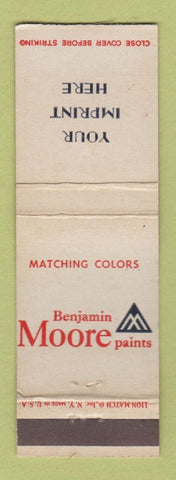 Matchbook Cover - Benjamin Moore Paints WEAR