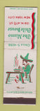 Matchbook Cover - Alamo Chile House New York City Mexican