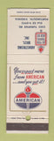 Matchbook Cover - American oil gas Armstrong Bros Portsmouth VA