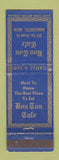 Matchbook Cover - Bon Ton Cafe Marquette MI