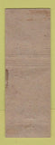 Matchbook Cover - Chateau Martin Wines New York City girlie WORN