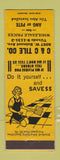Matchbook Cover - C&C Tile Chicago? IL
