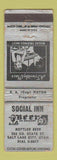 Matchbook Cover - Social Inn Salt Lake City UT WORN