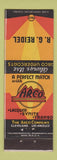 Matchbook Cover - Arco Lacquer Transo RG Reidel Cleveland Los Angeles