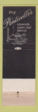 Matchbook Cover - Ponticello's Restaurant St Louis MO WEAR