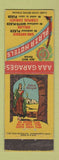 Matchbook Cover - Plaza Hotels San Antonio Dallas Corpus Christi TX