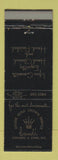 Matchbook Cover - Brandi Cleaners Dyers girlie