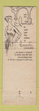 Matchbook Cover - Brandi Cleaners Dyers girlie
