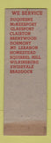 Matchbook Cover - Ammerman Cleaners Homstead PA girlie WEAR