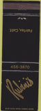 Matchbook Cover - Rubini's Fairfax CA