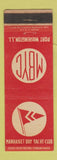 Matchbook Cover - Manhasset Bay Yacht Club Port Washington LI NY WEAR